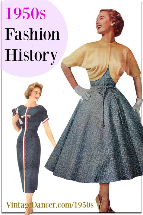 Popular Early 1950s Fashion Brands 